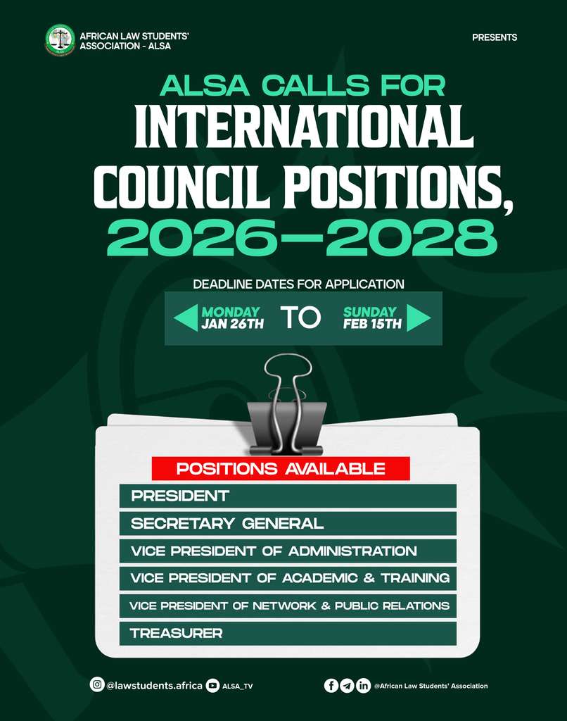 ALSA International Council Positions 2026