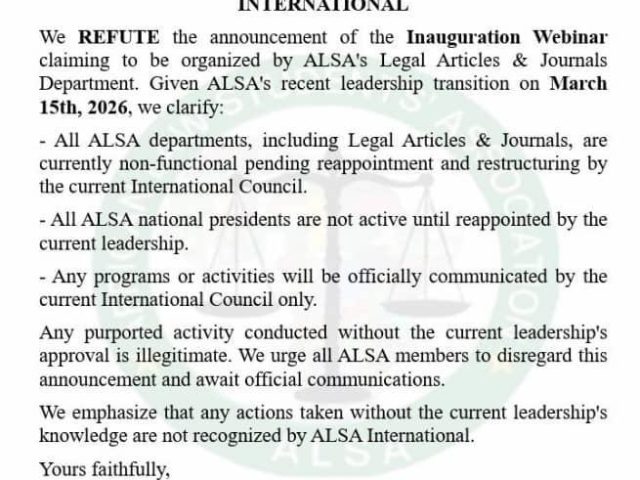 Refutation of the Inauguration Webinar